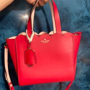 Red Kate spade purse